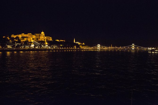 Budapest: Night Walking Tour with Danube River Cruise - The Chain Bridge and the riverfront walk