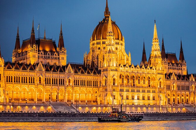 Budapest Paddle Steamer Danube Cruise with Tokaj & Audio Guide - Szent Gellért Thermal Bath from the river