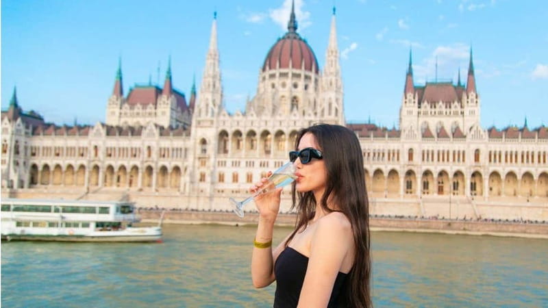Budapest: Sip and Sail River Cruise with Unlimited Prosecco - Meeting at Akadémia Dock 2