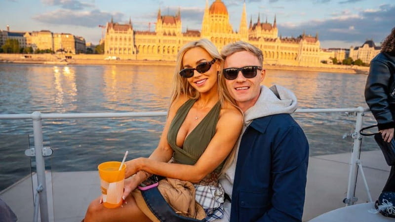 Budapest: Sip & Sail Danube Cruise with Unlimited Beer - Liberty Bridge to the southern riverfront