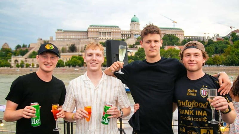 Budapest: Sip & Sail Danube Cruise with Unlimited Beer - Bálna, Corvinus University, and the return north