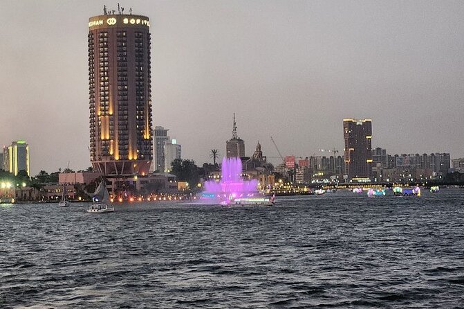 Cairo dinner cruise in Nile River ,Belly Dance and Tanura Show - Your Cairo or Giza pickup sets the tone