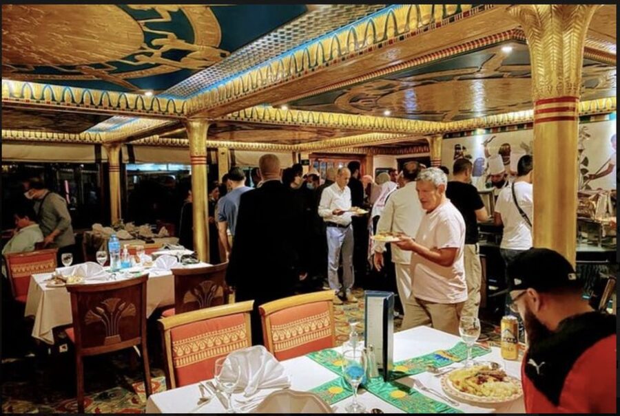 Cairo: Nile River Dinner Cruise with Belly Dance and Tanoura - A buffet built for variety, not fine dining