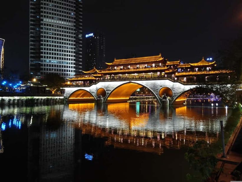 Chengdu: JinJiang River Night Cruise Tickets - The 30-minute route along JinJiang River