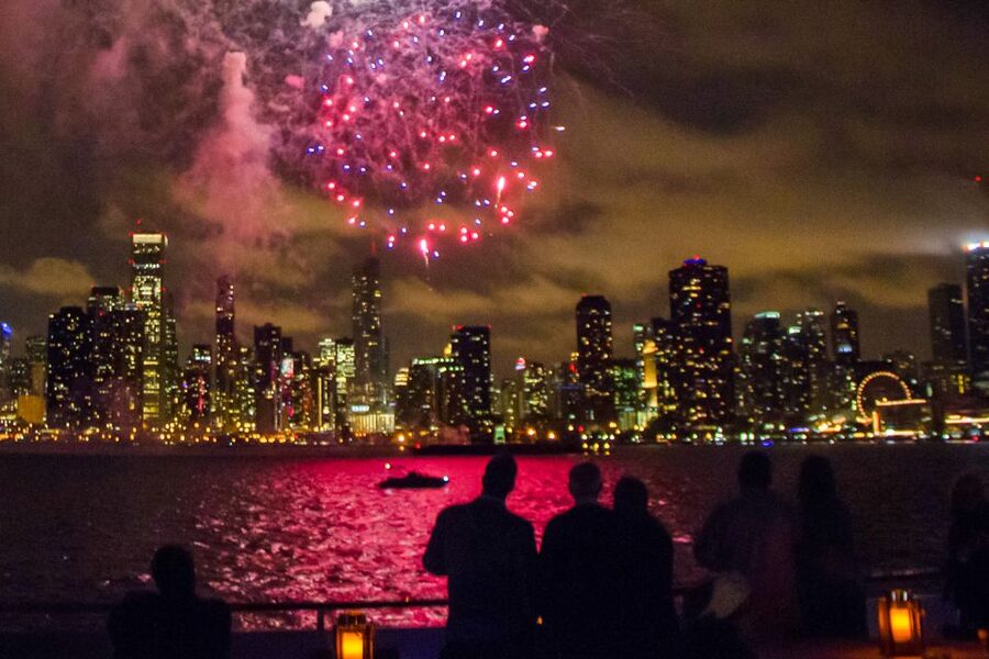 Chicago: Fireworks Cruise with Lake or River Viewing Options - Fireworks viewing is good, but not perfectly controlled