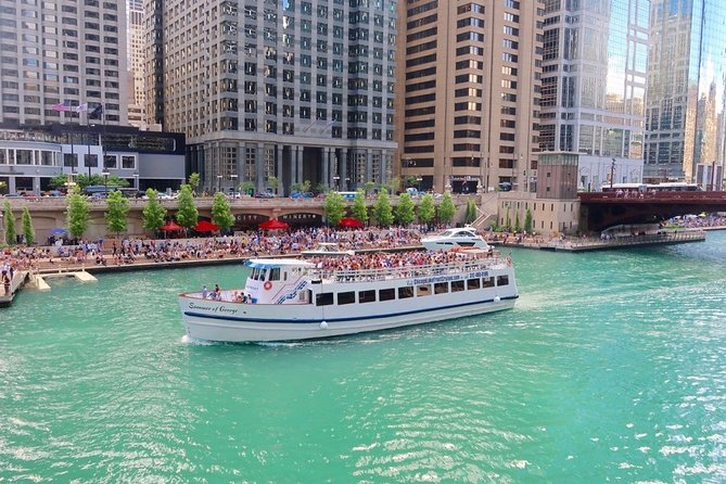 Chicago River 90-Minute Architecture Boat Tour - Merchandise Mart, Navy Pier, and the southern route