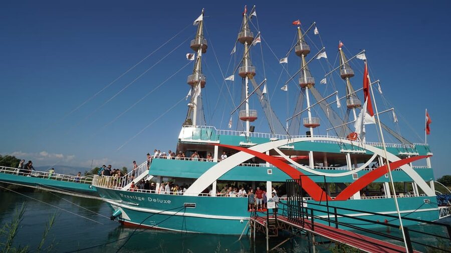 City of Side: Boat Tour on the Manavgat River w/ Bazaar Trip - Cennet Beach and the river-sea swim