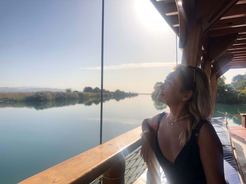 City of Side: Manavgat River Boat Lunch Cruise & Bazaar Tour - Starting from Side and getting on the boat