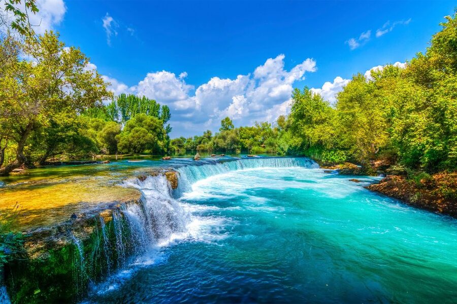 City of Side: Manavgat River Boat Lunch Cruise & Bazaar Tour - The three-hour Manavgat River cruise