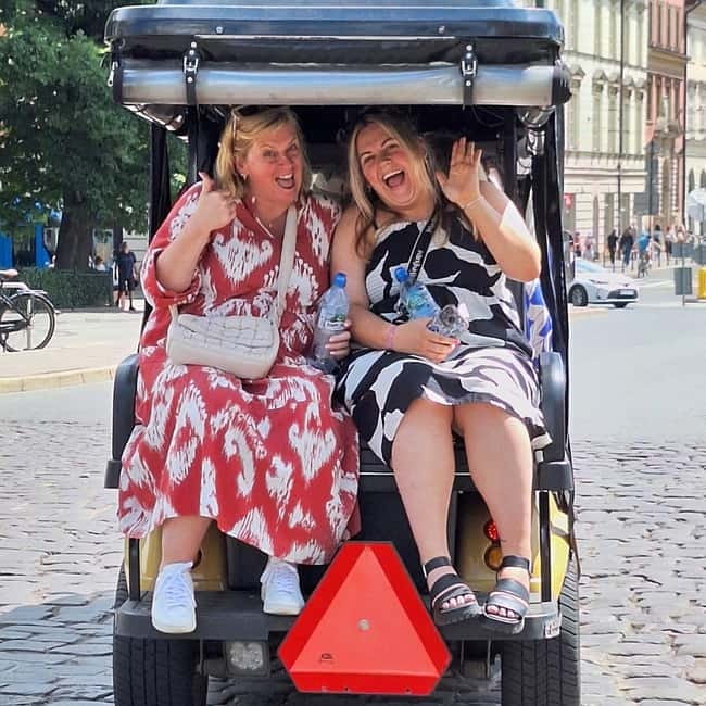 City Tour Cracow golf car plus Cruise on the Vistula River. - How much value do you get for $93?