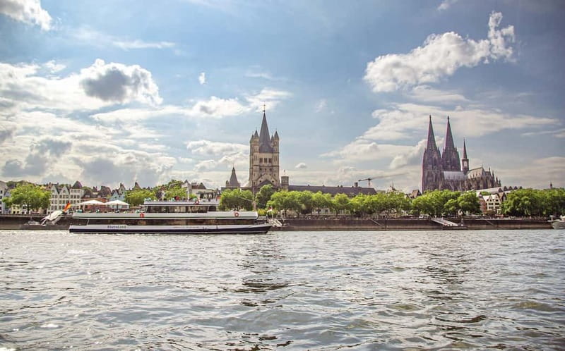 Cologne: 1-hour Rhine Cruise in Cologne - Finding Pier 10 beside Musical Dome