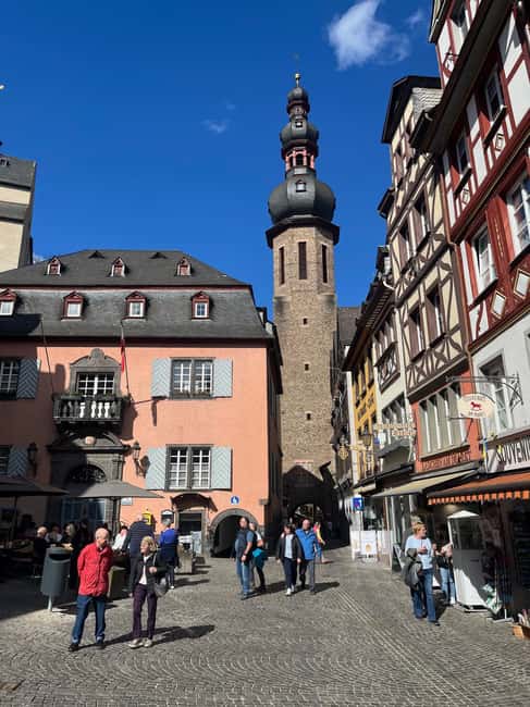 Cologne: Full-Day Mosel Valley Tour with River Cruise - Koblenz: two rivers and a lively Old Town