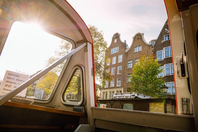 Combo Ticket: Xtracold Icebar Amsterdam and 1-Hour Canal Cruise - The cruise route through Amsterdam’s old center