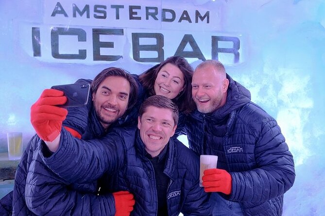 Combo Ticket: Xtracold Icebar Amsterdam and 1-Hour Canal Cruise - Inside Xtracold Icebar at minus 10 Celsius