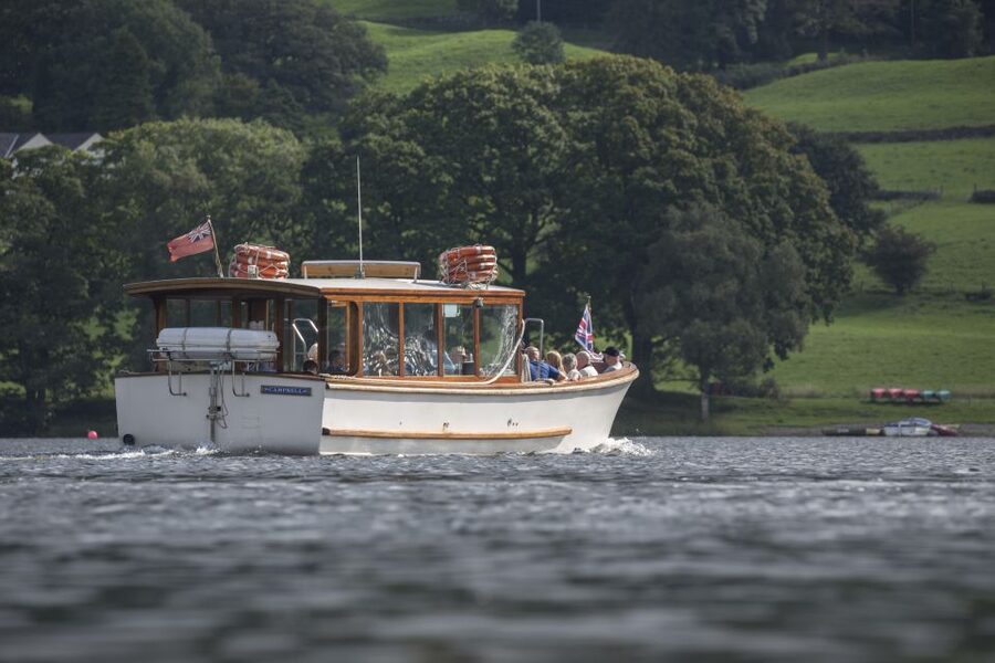 Coniston Water: 60 minute Swallows and Amazons Cruise - The first stretch of the cruise