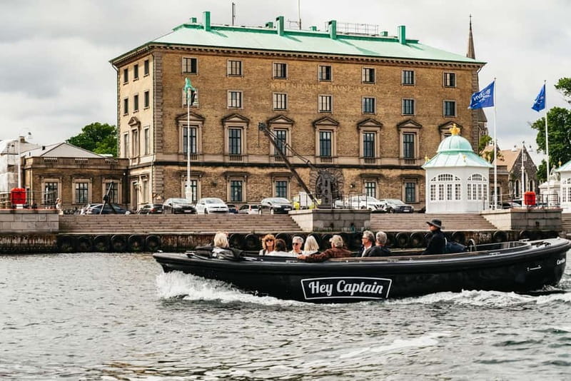 Copenhagen: Old Canals and Hidden Gems Social Boat Tour - Starting at Ofelia Plads beside the old black van