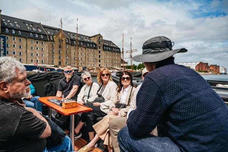 Copenhagen: Old Canals and Hidden Gems Social Boat Tour - Meeting people before the harbor begins