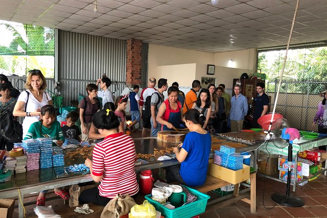 CuChi Tunnels&Mekong Delta-Boat,TukTuk,Coconut Village SmallGroup - Lunch, music, and the commercial side