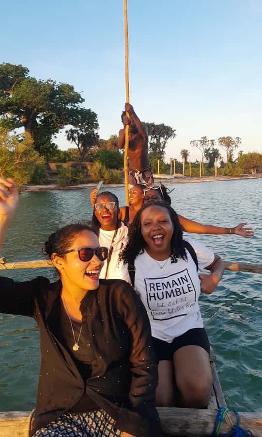 Diani: Sunset Cruise along Kongo River on Wooden Canoe boat - Kongo River offers a quiet change from Diani Beach
