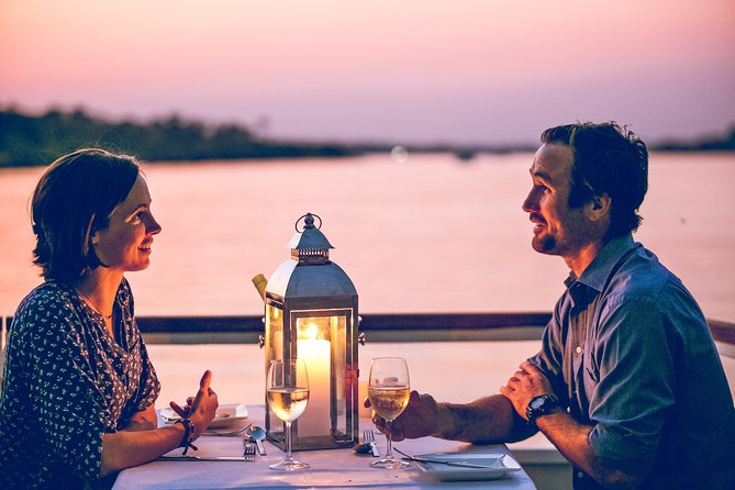 Dinner Cruise on the Zambezi River, Victoria Falls - A quieter alternative to a large boat cruise