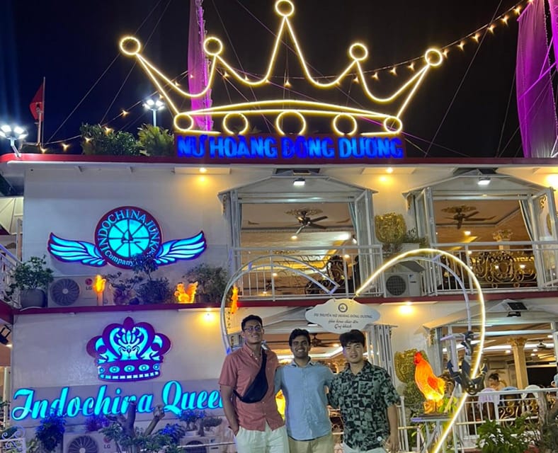 Dinner on Cruise on Saigon River - The best and least useful part of the sailing