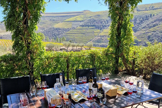 Douro Valley-Expert Guide-Boat-Lunch-Tastings-Offer wine bottle - A Rabelo Boat on the Douro River