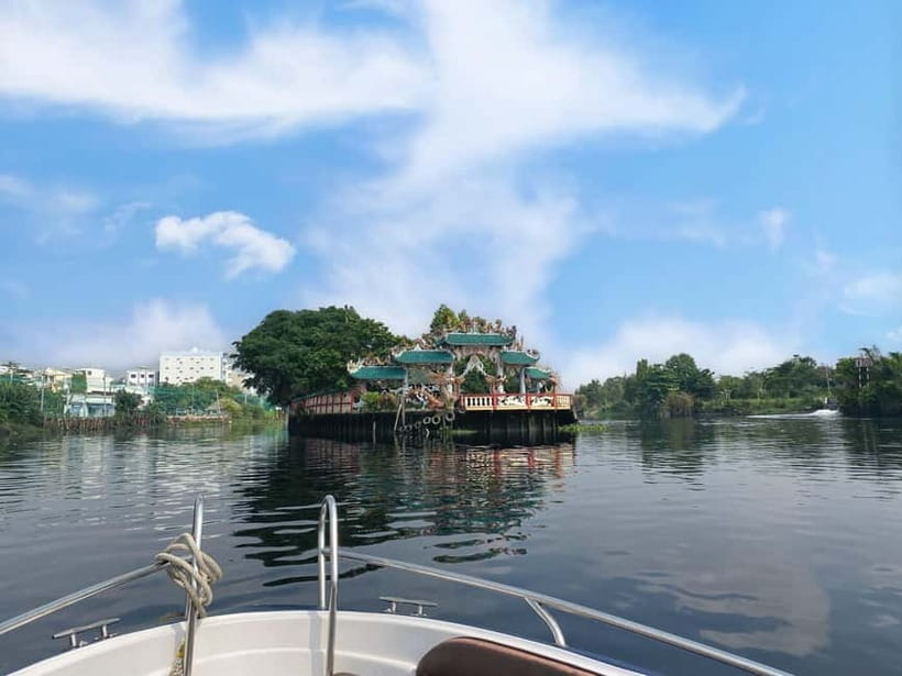 Dragon Floating Temple & Simulate Mekong Island by SpeedBoat - Leaving Ho Chi Minh City from Saigon WaterBus Station
