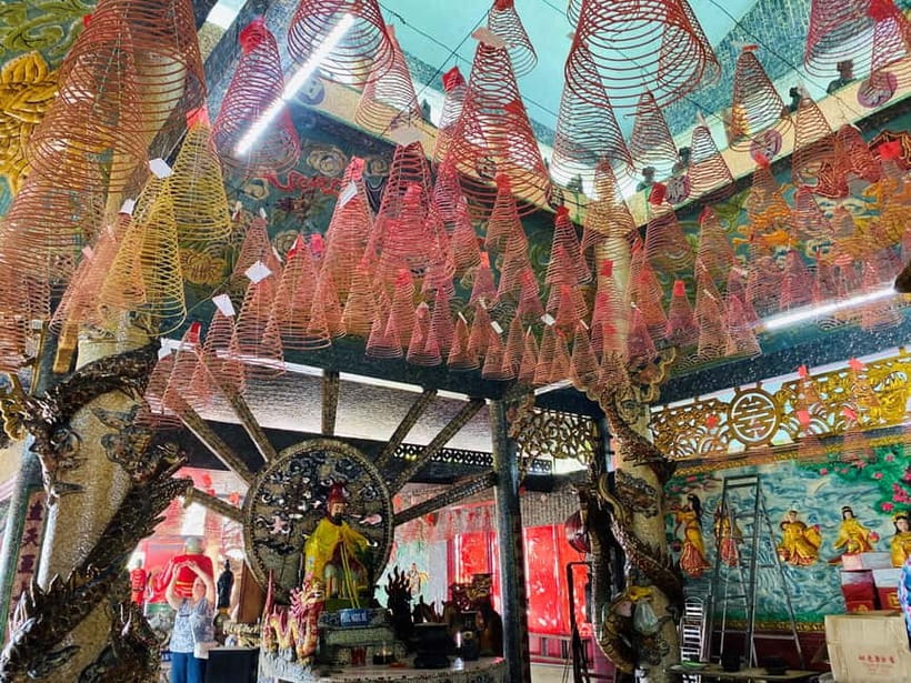 Dragon Floating Temple & Simulate Mekong Island by SpeedBoat - Binh Quoi Village and its Mekong Delta feel