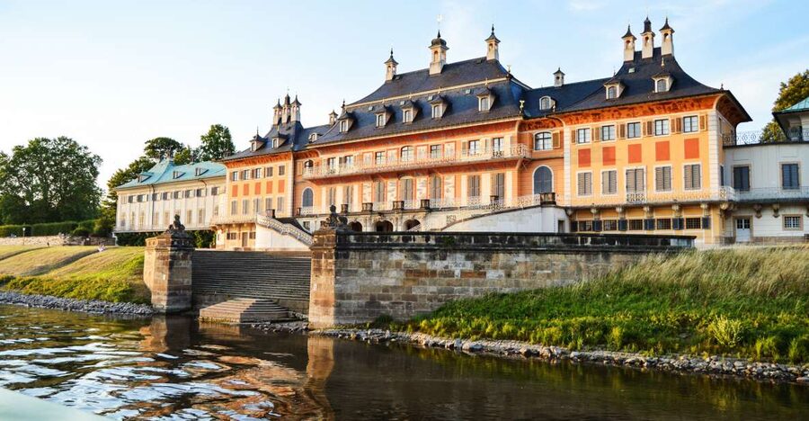 Dresden: Elbe River Cruise to Pillnitz Castle - Dresden’s old town from the river