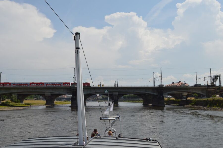 Dresden: Paddle Steamer Cruise & Canaletto View - Returning past Dresden’s grand landmarks