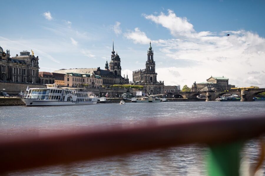 Dresden: River Sightseeing Boat Cruise - Boarding beneath the Brühlsche Terrasse