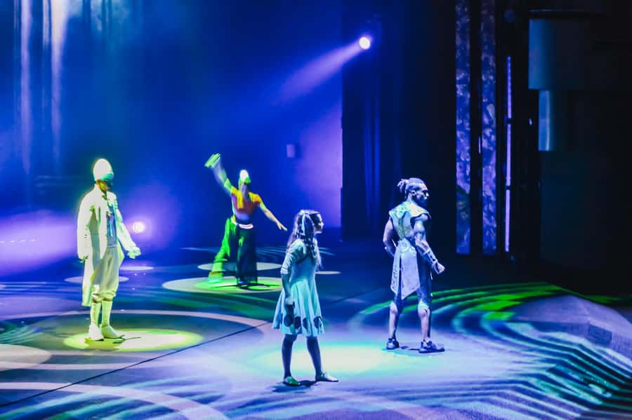 Dubai: Water Canal Cruise and La Perle Show with Dinner - Starting at Dubai Festival City
