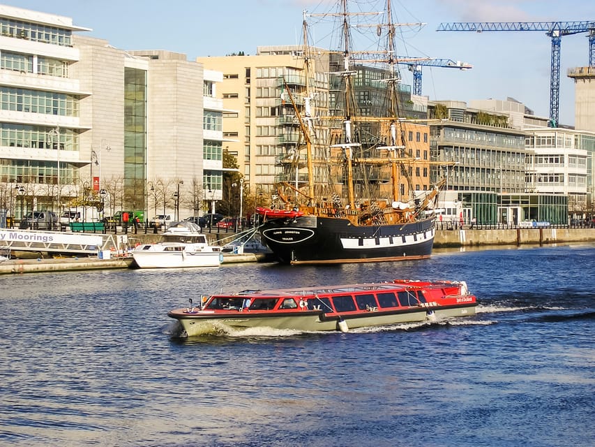 Dublin: River Liffey Sightseeing Cruise - Canals, reclaimed land, and surprising facts