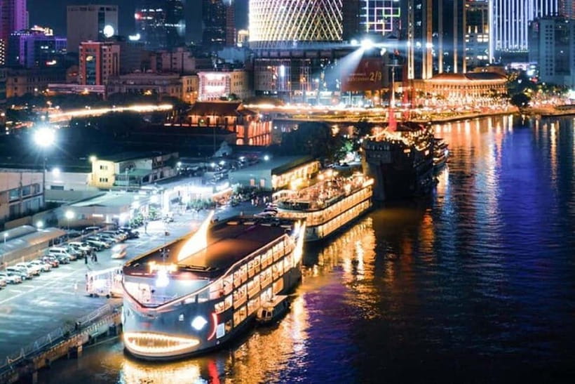 Experience Dinner On Luxury Cruise Along Saigon River - Boarding at 19:45 and settling into the night