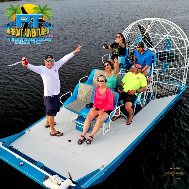 Fast and More 60 minute Airboat Tour on the Homosassa River - Wildlife pauses: dolphins, manatees, birds, and monkeys