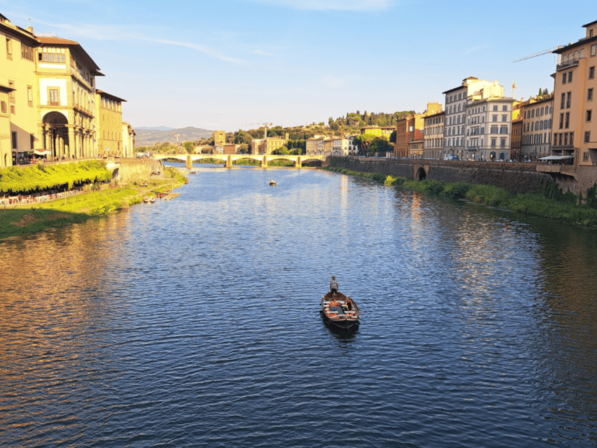 Florence: Authentic Barchetto River Cruise with Wine & Guide - Choosing between a morning and sunset departure