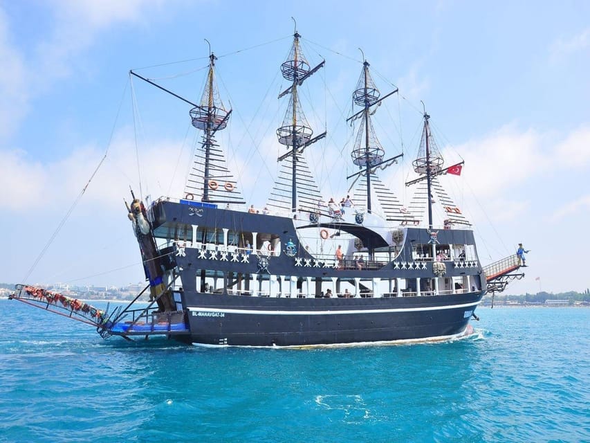 From Alanya, Side: Manavgat River Cruise, Bazaar & Waterfall - Leaving Side or Alanya by coach
