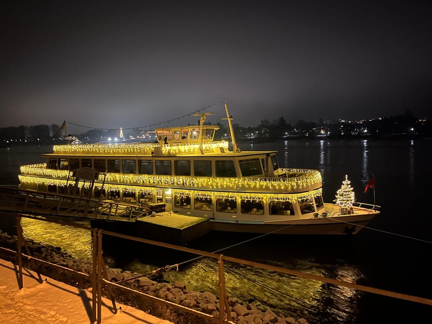 From Bonn: Christmassy Advent Cruise on the Rhine - Booking flexibility for a winter plan