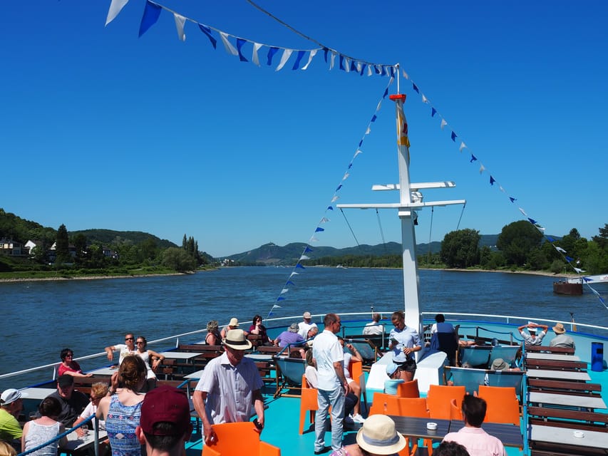 From Bonn: Rhine River to Linz Sightseeing Boat Tour - Key points to know before you board