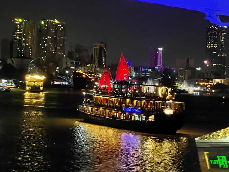 From Ho Chi Minh: Private Dinner Cruise on Saigon River Tour - How the four-hour schedule works