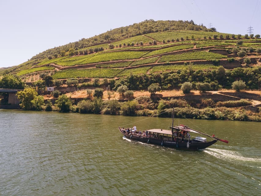 From Pinhão: Douro Valley Rabelo Boat Tour with Port Wine - Quinta do Bomfim and Ventozelo