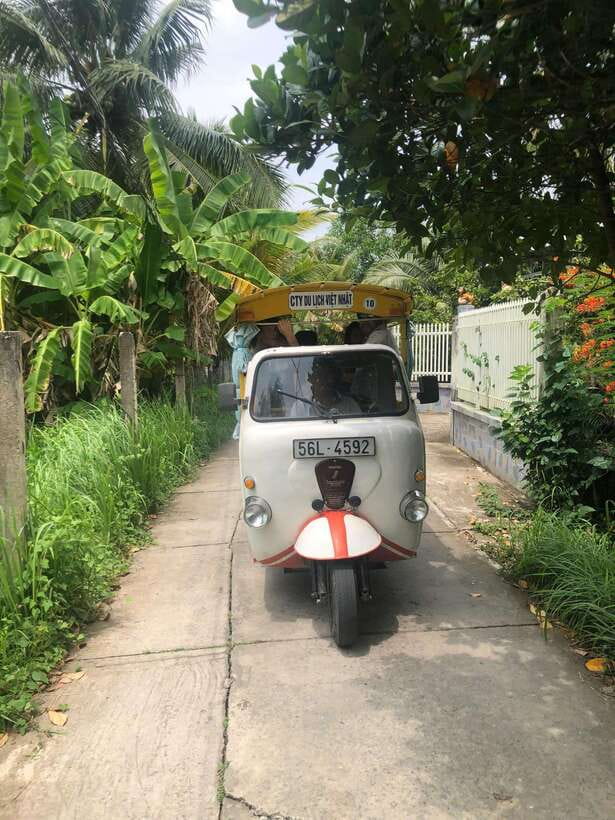 HCM: Mekong Delta Islands Boat & Tuk-Tuk Tour with Tastings - Honey tea, coconut candy, and village lanes
