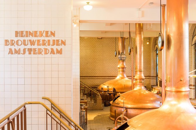 Heineken Experience Amsterdam and Canal Cruise with Snackbox - Learning how Heineken is made