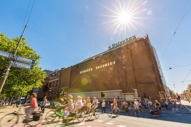 Heineken Experience Amsterdam and Canal Cruise with Snackbox - Seeing Amsterdam from the Blue Boat