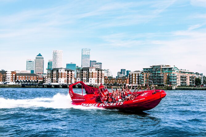 High-Speed Thames River Speedboat in London - What the Thames Rockets experience is really like