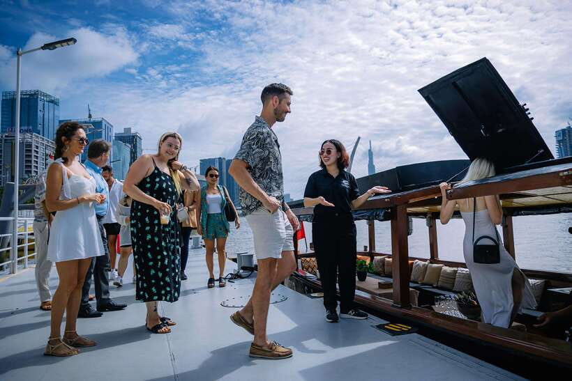 Ho Chi Minh City: Saigon River Boutique Cruise - A calm hour beside Ho Chi Minh City