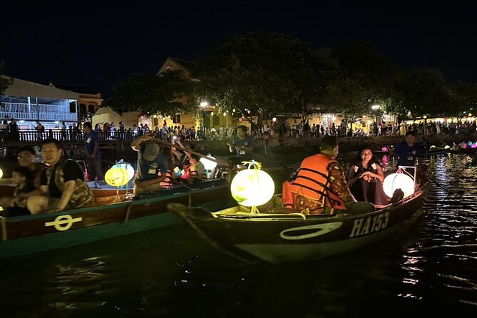 Hoai River Boat Trip by Night with Release Lantern - Meeting at 142 Tran Phu Street