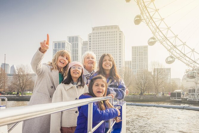Hop-On Hop-Off Sightseeing River Cruise on the Thames - Tower Pier: the strongest sightseeing stretch