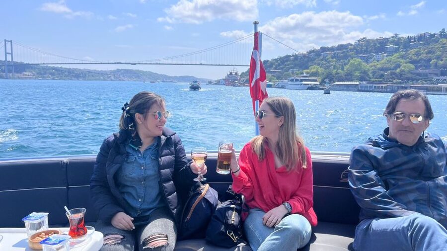 Istanbul: Bosphorus Cruise with Stopover on the Asian Side - Under the Bosphorus Bridges