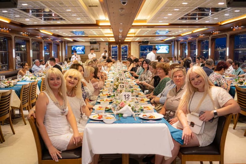 Istanbul: Bosphorus Dinner Cruise & Turkish Night Show - Passing under the Bosphorus Bridge